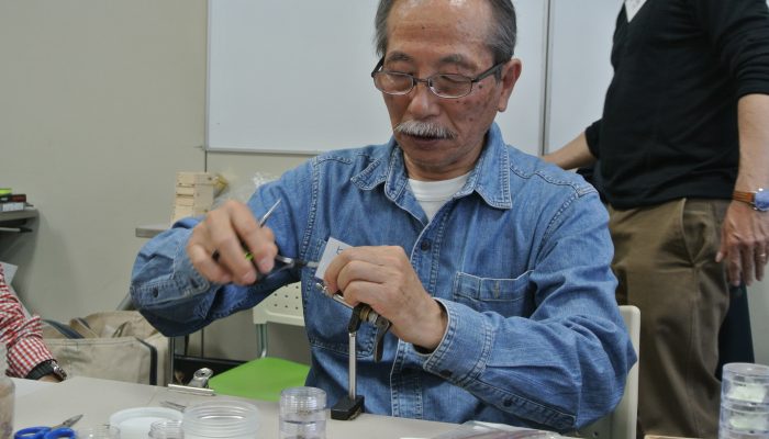 水面直下を釣る